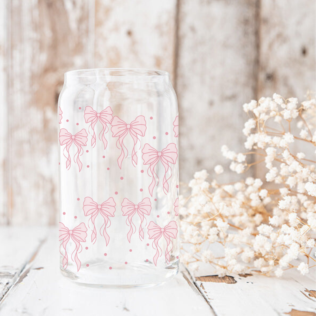 Coquette Bow Glass