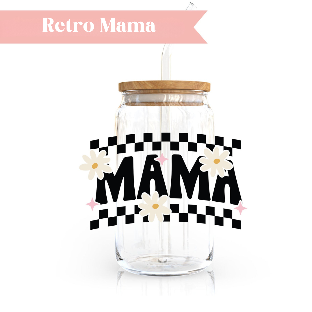 Retro Mama Glass