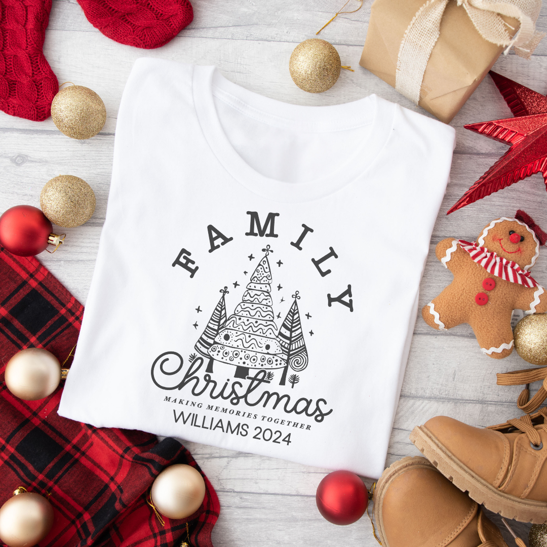 Family Christmas T-Shirt - Youth
