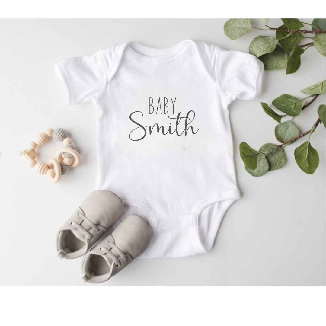 Family Name Onesie